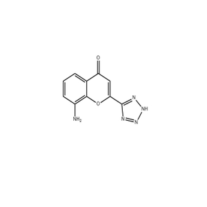 8-Amino-4-Oxo-2- (Tetrazol-5-yl) -4H-1-Benzopyran 