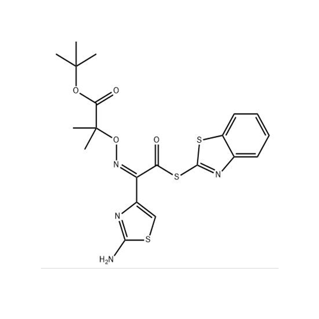 2-mercaptobenzothiazolyl- (z)-(2-Aminothiazol-4-yl) -2- (tert-butoxycarbonyl) isopropoxyiminoacetat 