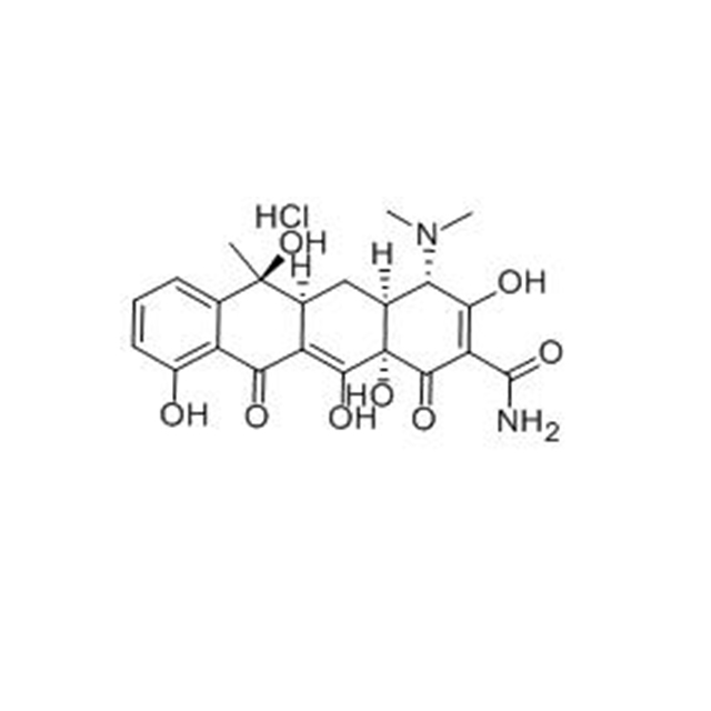 Tetracyclinhydrochlorid (64-75-5) C22H25cln2O8